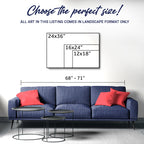 Sapphire Bloom Wall Art