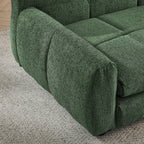 Soft and Comfortable Pet Bed for Big and Oversized Dogs with Armrests - Olive Green