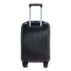 14' & 20' ABS Spinner Wheel Luggage Set with Cosmetic Case