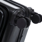 14' & 20' ABS Spinner Wheel Luggage Set with Cosmetic Case