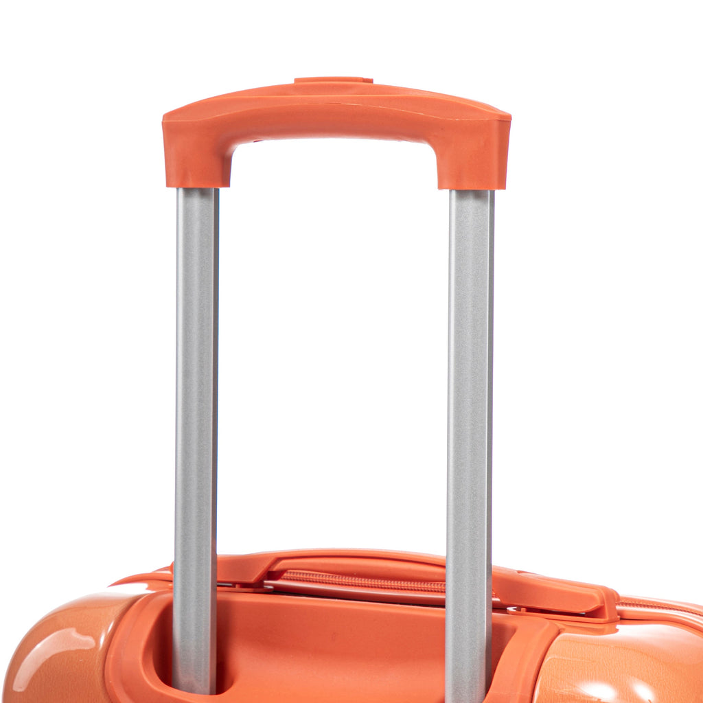 2 Pc PC Spinner Wheel Luggage Set with Gradient Color and Lock