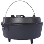 Pre-Seasoned Cast Iron Dutch Oven With Skillet Lid