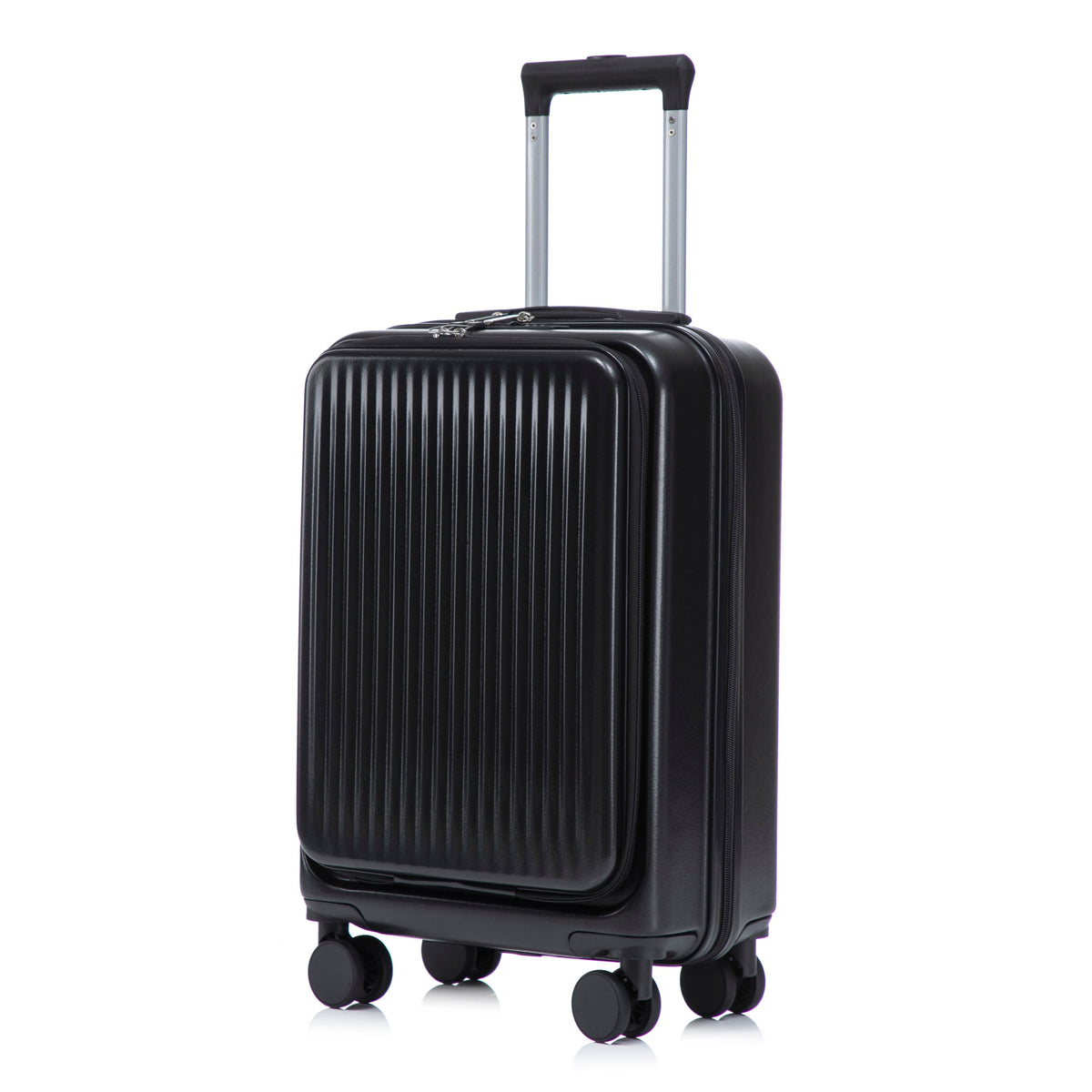 14' & 20' ABS Spinner Wheel Luggage Set with Cosmetic Case