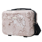 PC+ABS Hardside Luggage Set with Digital Lock - Pink Flower Print