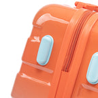 2 Pc PC Spinner Wheel Luggage Set with Gradient Color and Lock